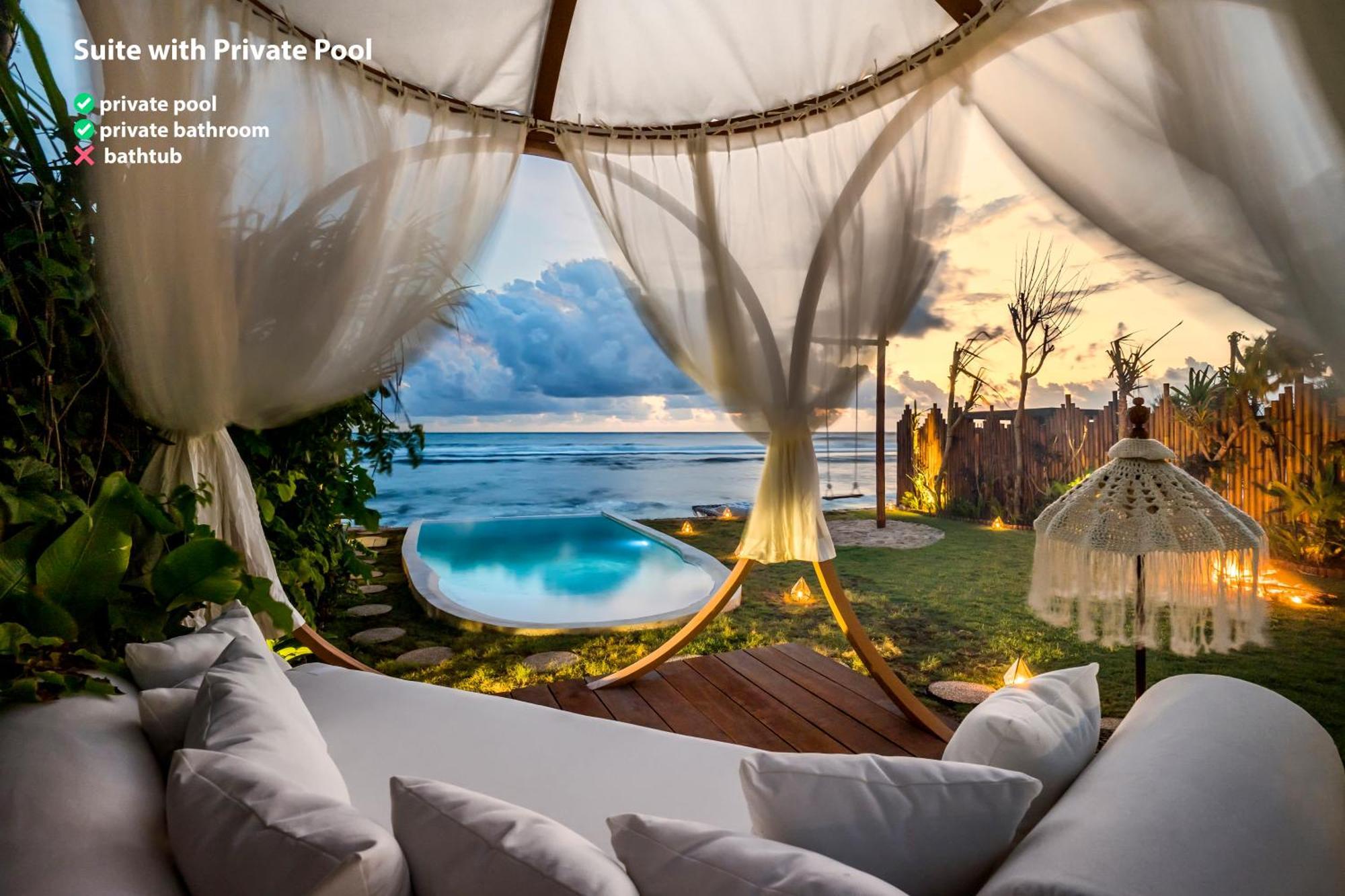 Bubble Hotel Nyang Nyang - Adults Only Uluwatu Exteriér fotografie